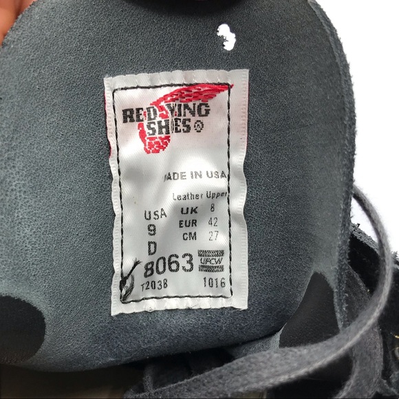 Red Wing Shoes 8063 Merchant Mens 9D - Picture 10 of 12